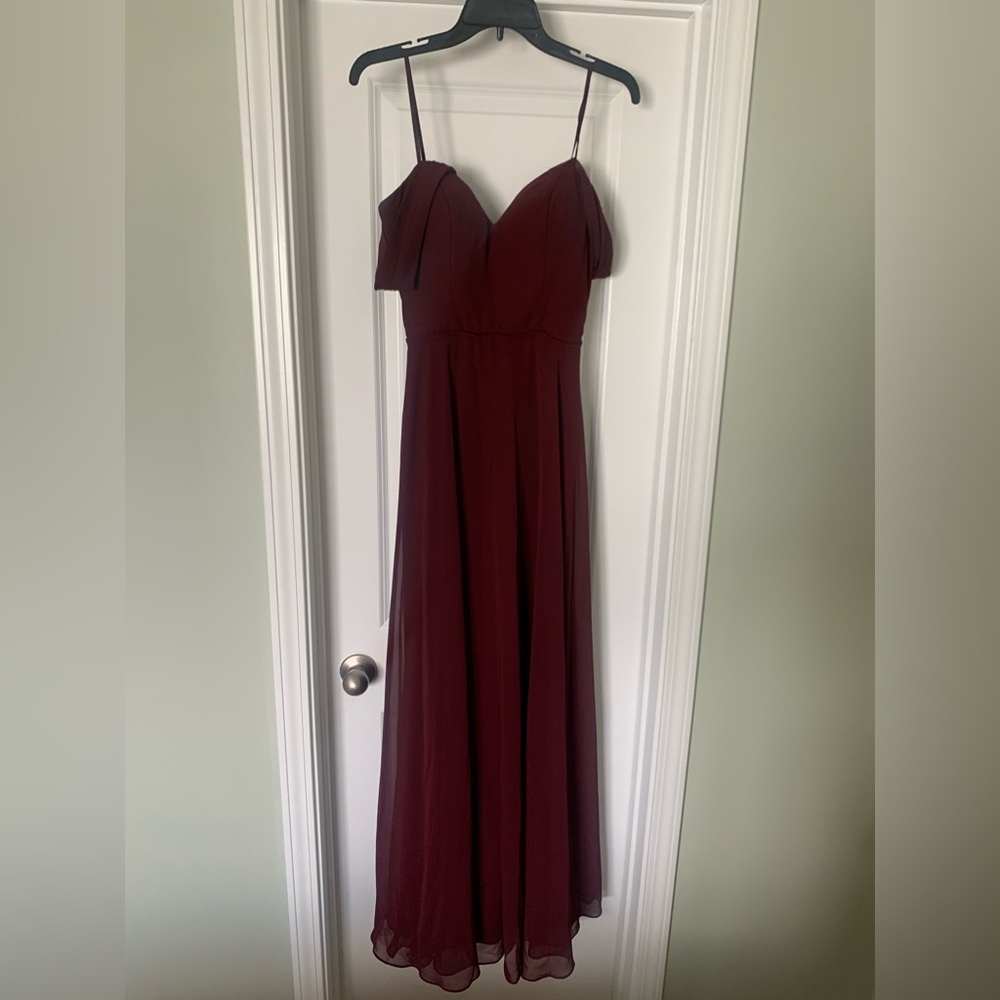 Cabernet Bridesmaid Dress